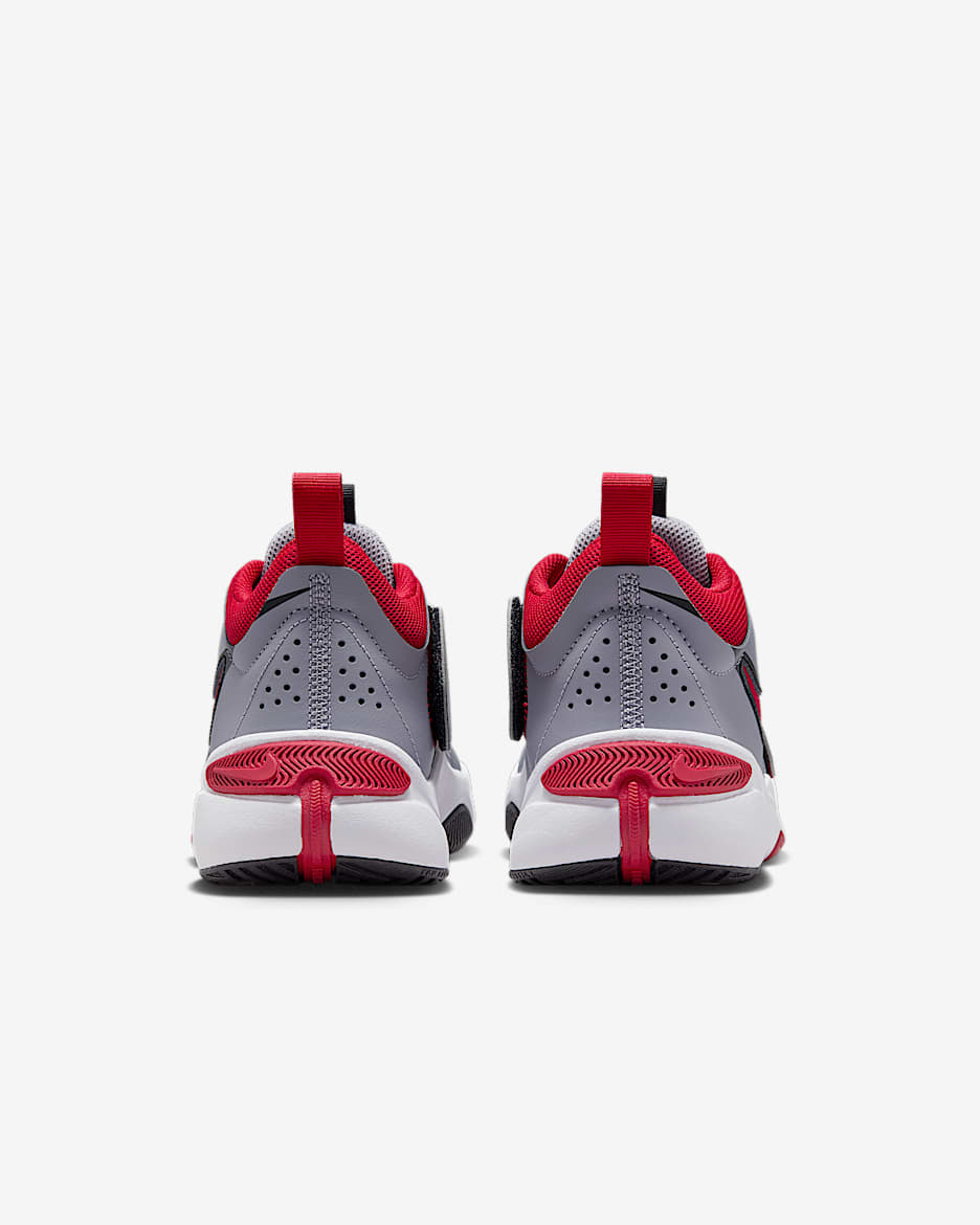 Nike team hustle d7 black and red clearance